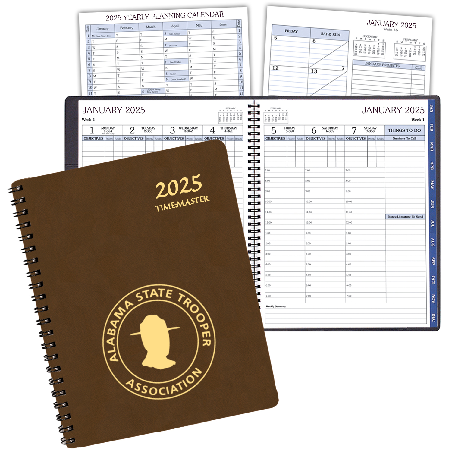 Time:Master Time Management Planner w/ Canyon Cover 1
