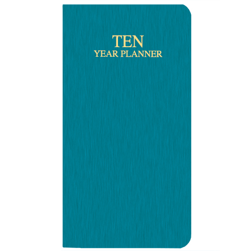 10 Year Reference Planner w/ Shimmer Cover 1