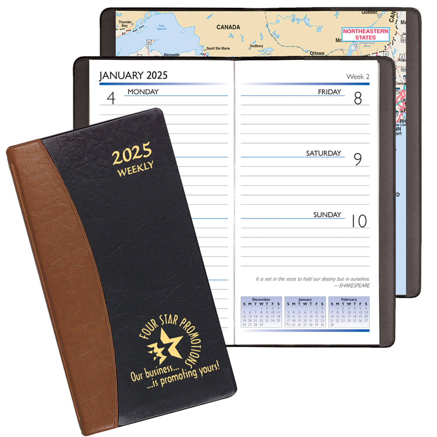 Carriage Weekly Pocket Planner-Carriage 1