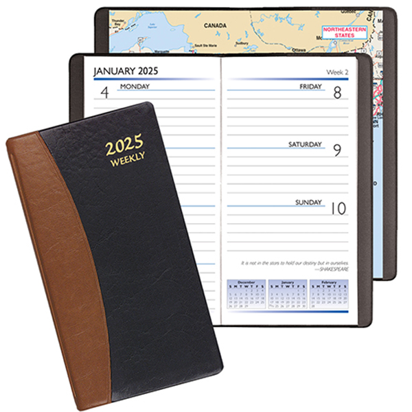 Carriage Weekly Pocket Planner-Carriage 1
