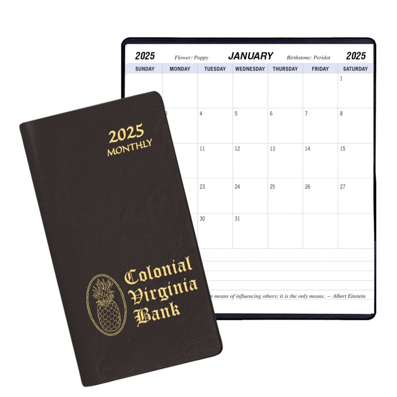 Monthly Pocket Planner w/ Continental Cover 1 Monthly Pocket Planner w/ Continental Cover 1