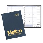 Monthly Desk Appointment Calendar/Planner w/ Continental Vinyl Cover 1 Monthly Desk Appointment Calendar/Planner w/ Continental Vinyl Cover 1