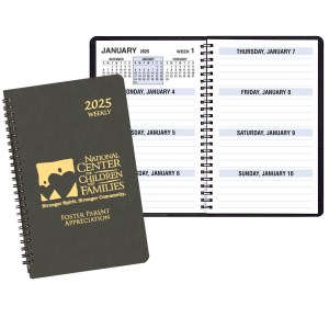 Large Print Weekly Desk Planner w/ Canyon Cover 1 Large Print Weekly Desk Planner w/ Canyon Cover 1
