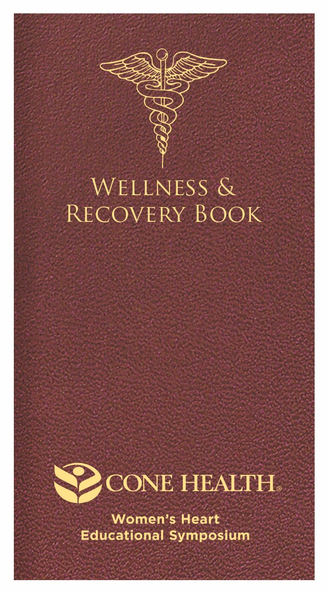 Wellness and Recovery Book 4" x 8" 1