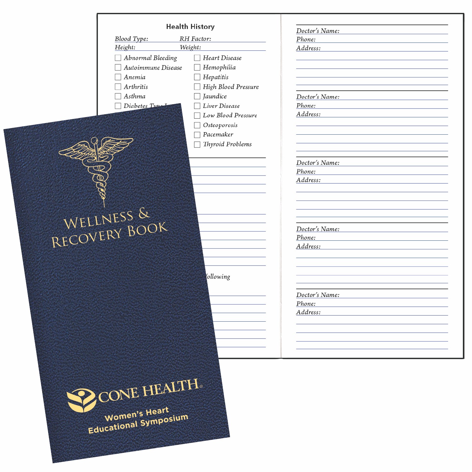 Wellness and Recovery Book 4" x 8" 1