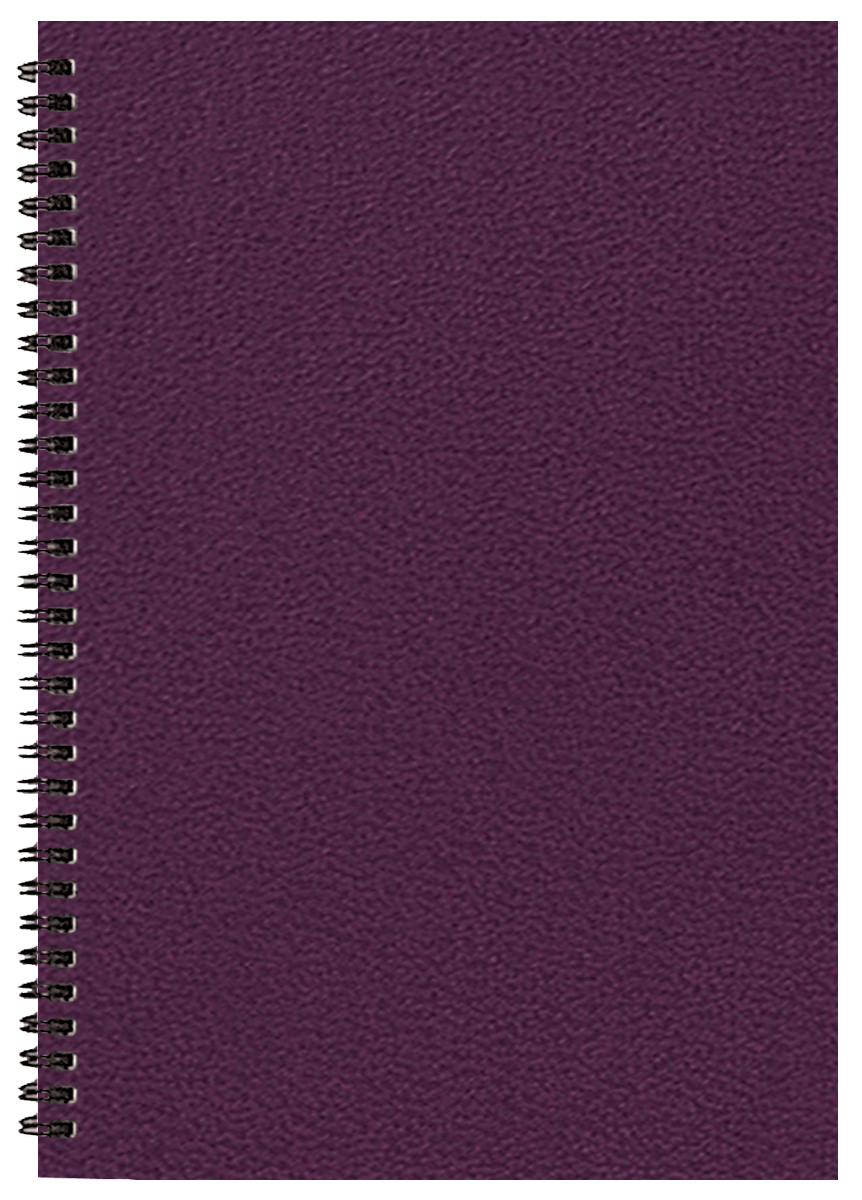 Monthly Desk Wire Bound Appointment Planner w/ Leatherette Cover 1