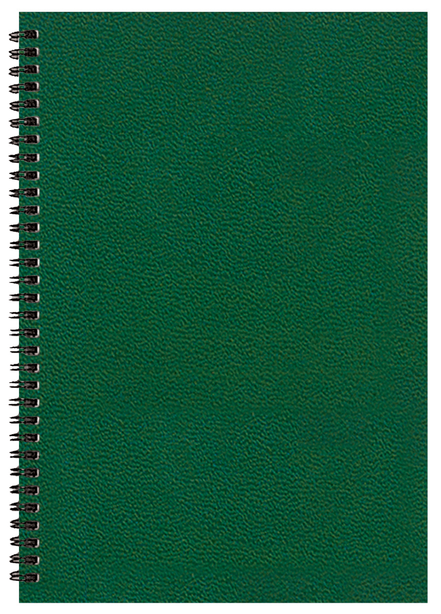 Monthly Desk Wire Bound Appointment Planner w/ Leatherette Cover 1