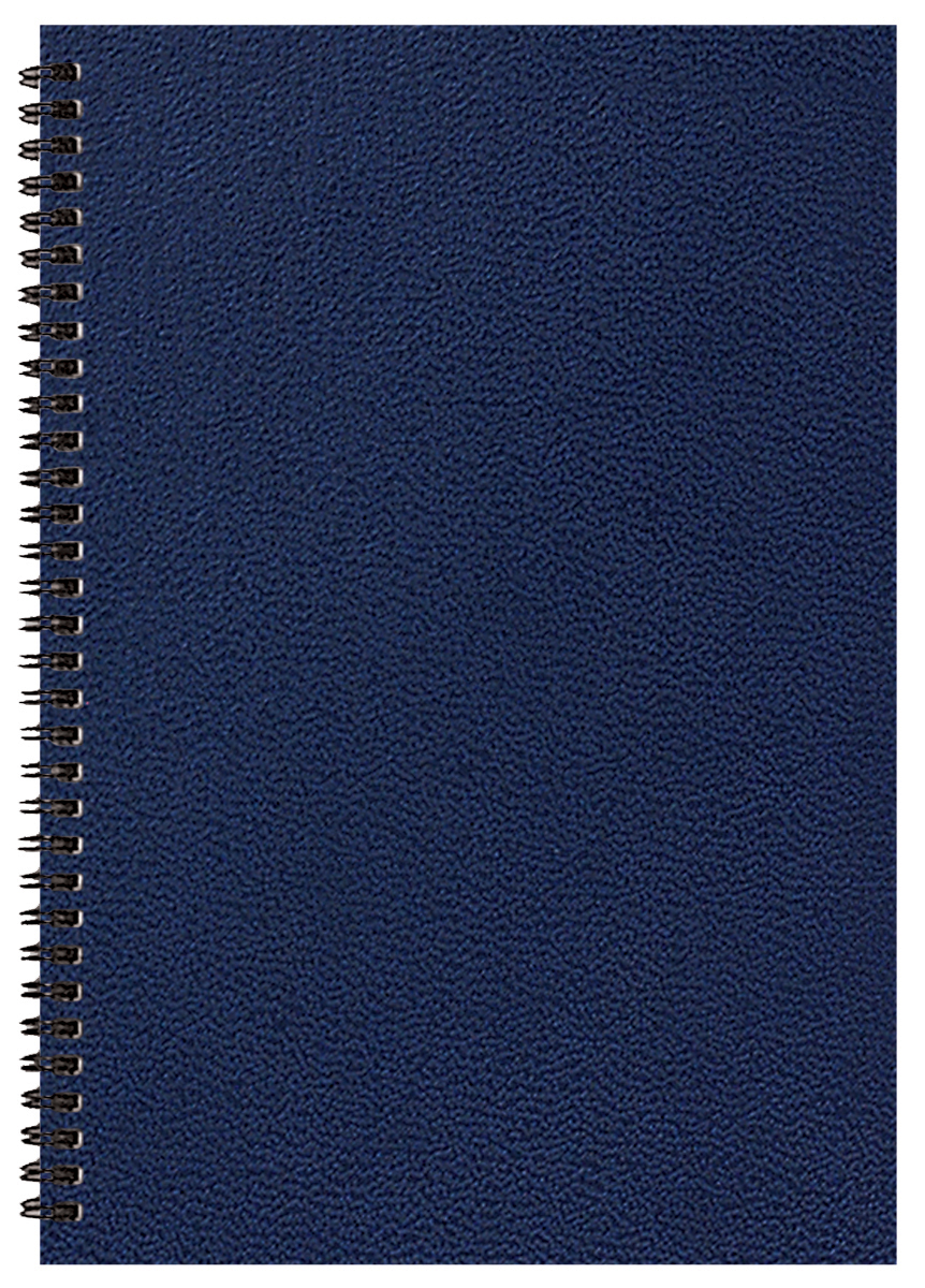Monthly Desk Wire Bound Appointment Planner w/ Leatherette Cover 1