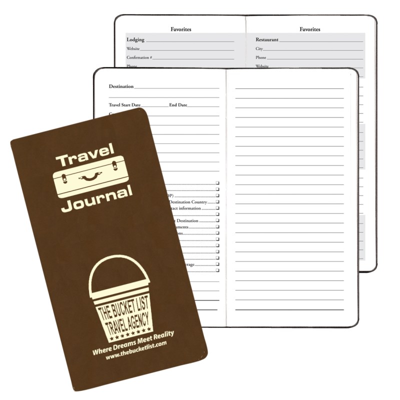 Travel Journal w/ Canyon Cover 1 Travel Journal w/ Canyon Cover 1