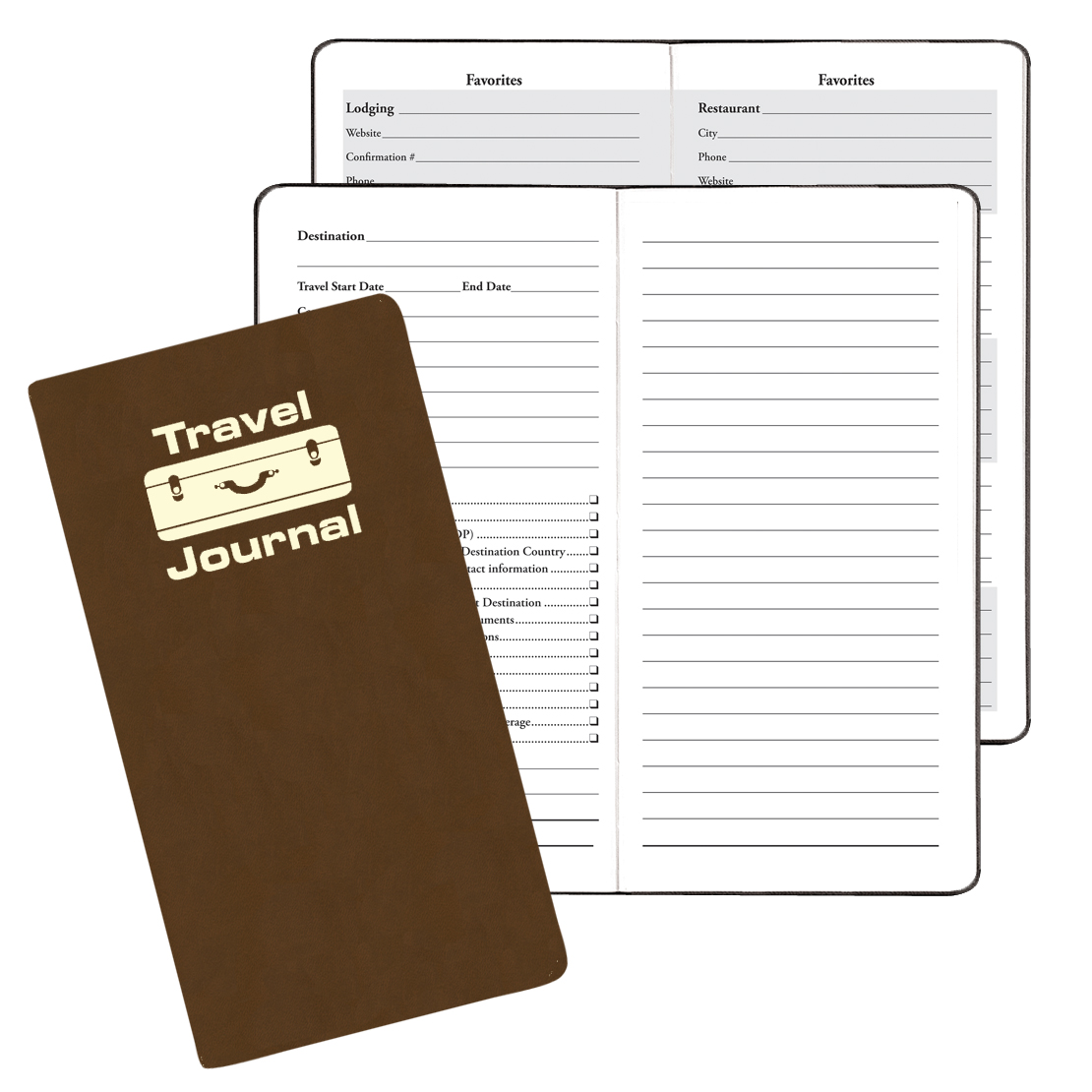 Travel Journal w/ Canyon Cover 1