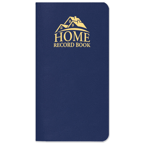 Home Record Book w/ Leatherette Cover 1