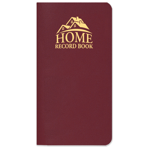 Home Record Book w/ Leatherette Cover 1