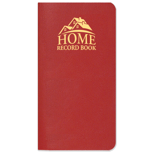 Home Record Book w/ Leatherette Cover 1