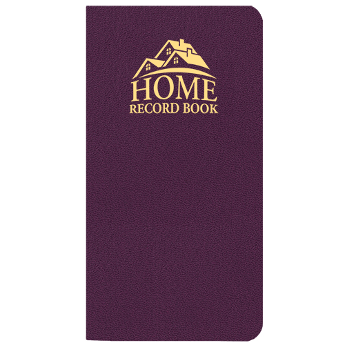 Home Record Book w/ Leatherette Cover 1