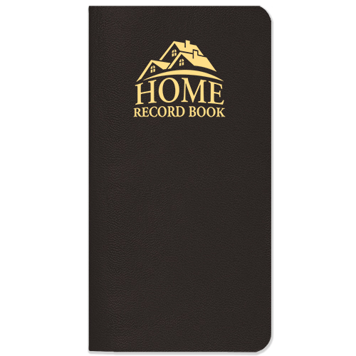 Home Record Book w/ Leatherette Cover 1