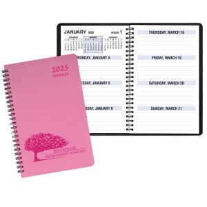 Large Print Weekly Desk Planner w/ Twilight Cover 1 Large Print Weekly Desk Planner w/ Twilight Cover 1