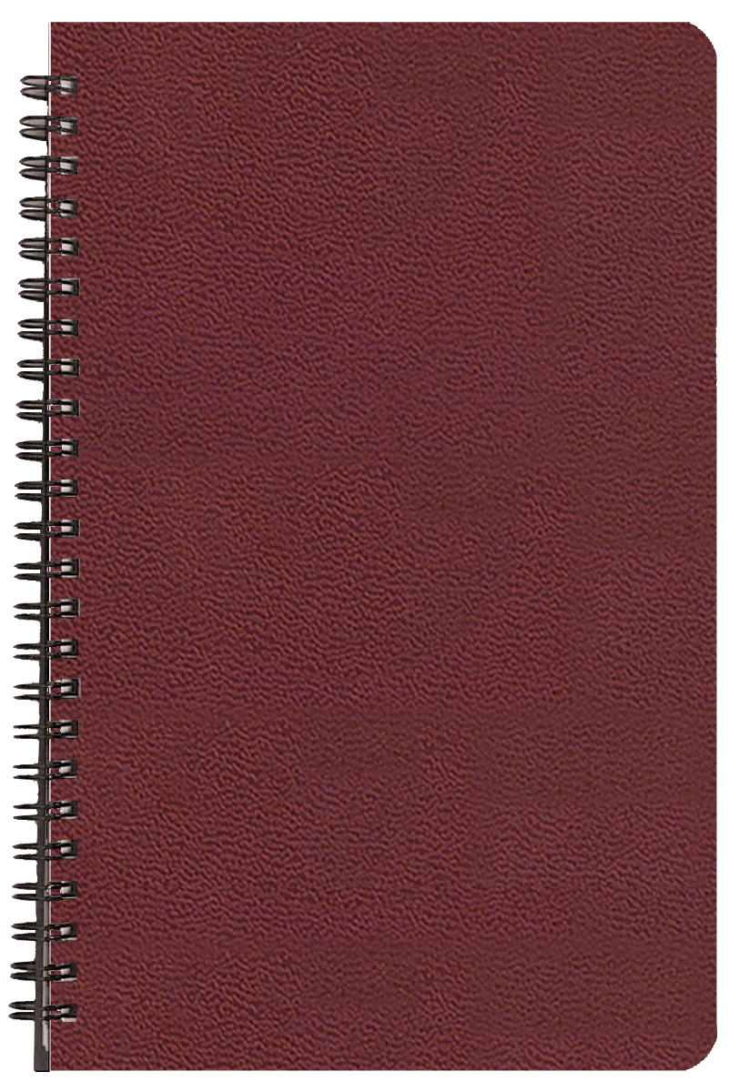 Large Print Weekly Desk Planner w/ Leatherette Cover 1