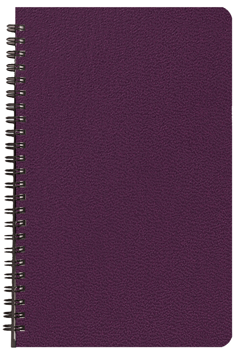 Large Print Weekly Desk Planner w/ Leatherette Cover 1