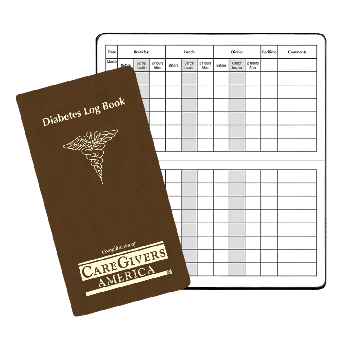 Diabetes Log Book w/ Canyon Cover 1