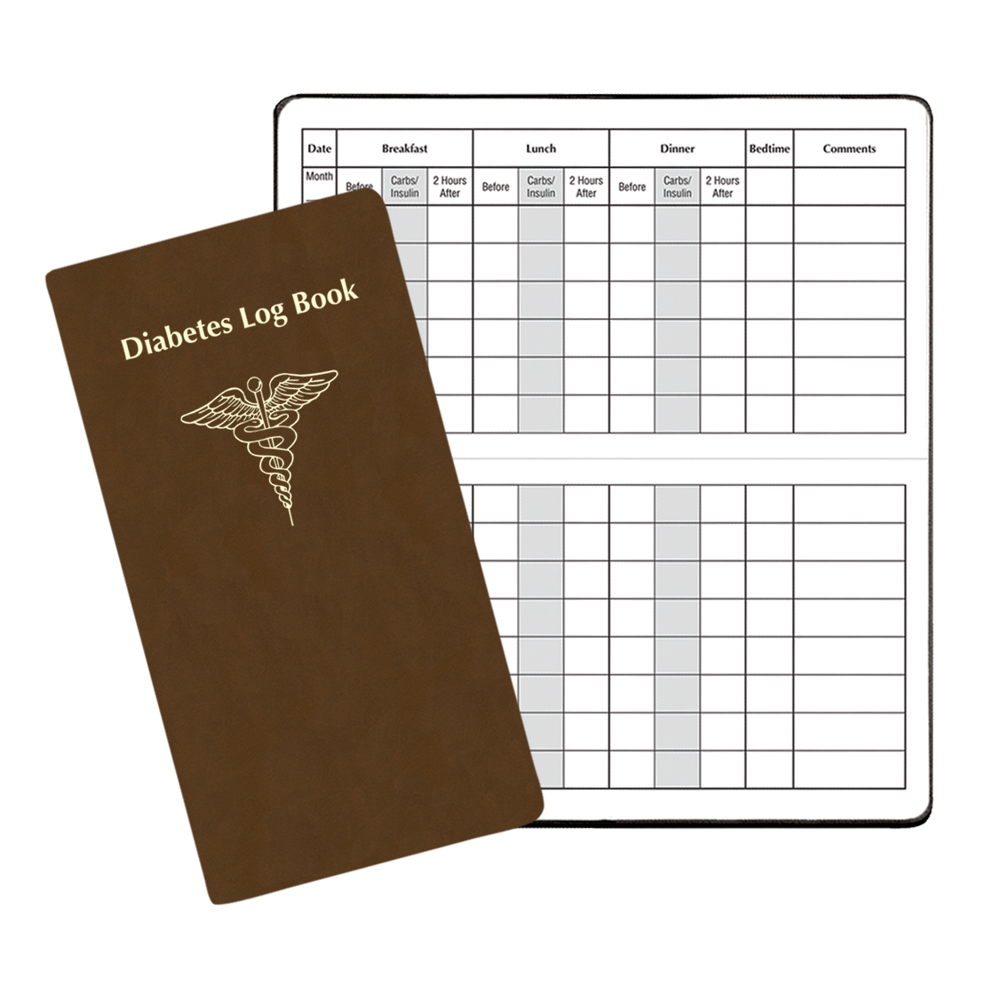 Diabetes Log Book w/ Canyon Cover 1