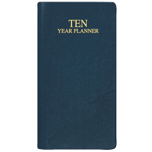 10 Year Reference Planner w/ Continental Vinyl Cover 1