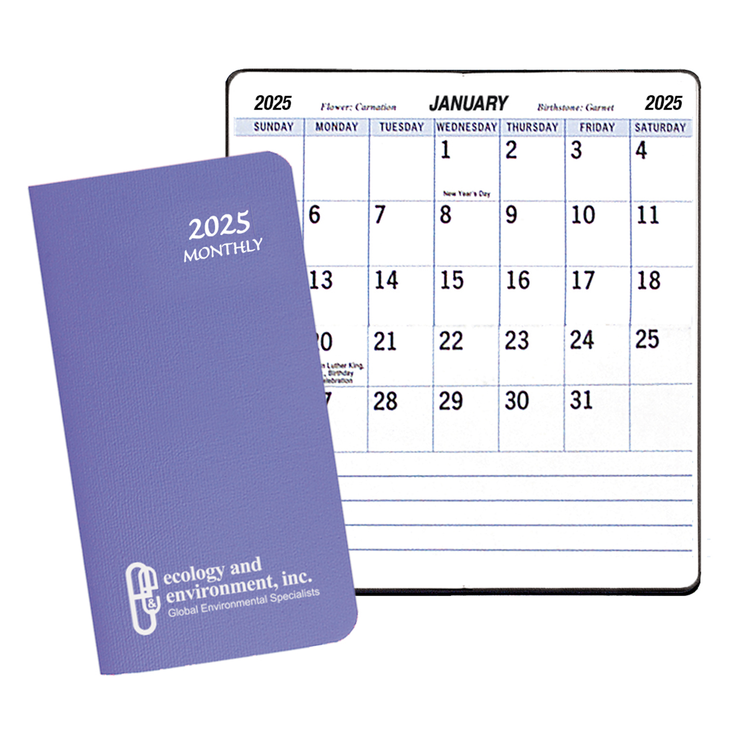 Large Print Monthly Pocket Planner w/ Twilight Cover 1