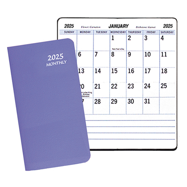 Large Print Monthly Pocket Planner w/ Twilight Cover 1