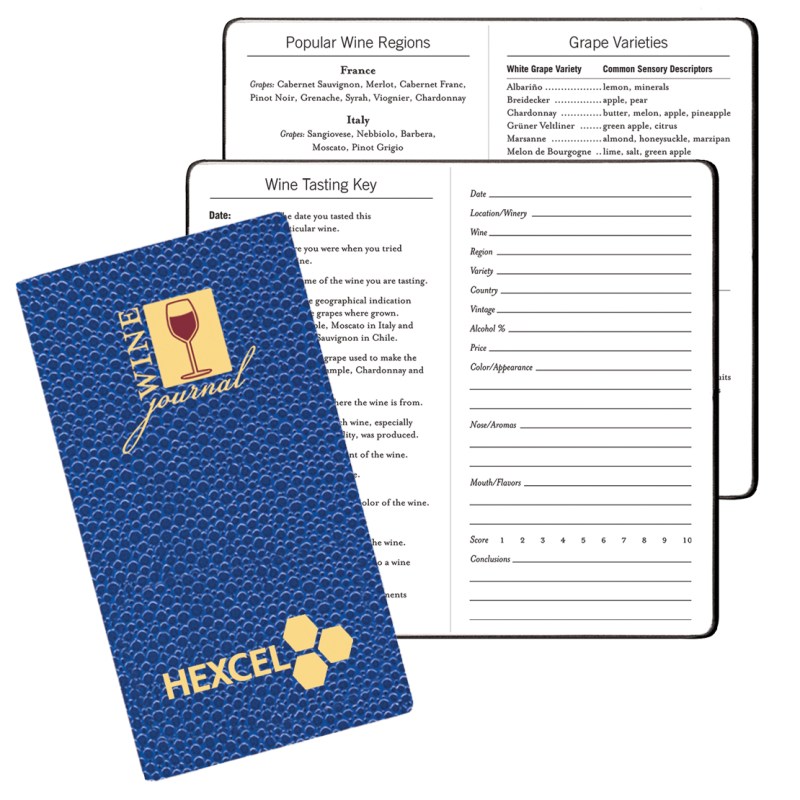 Wine Journal w/ Cobblestone Cover 1 Wine Journal w/ Cobblestone Cover 1