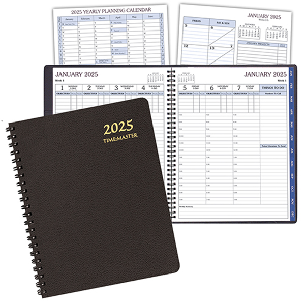 Time:Master Planner w/ Leatherette Cover 1