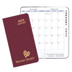 Monthly Pocket Planner W/ Shimmer Cover - Upright Format 1 Monthly Pocket Planner W/ Shimmer Cover - Upright Format 1