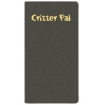 Critter Pal-Pet Information Journal/ Canyon Covers - Charcoal Gray Critter Pal-Pet Information Journal/ Canyon Covers - Charcoal Gray