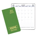 Academic Monthly Pocket Planner w/ Shimmer Cover 1 Academic Monthly Pocket Planner w/ Shimmer Cover 1