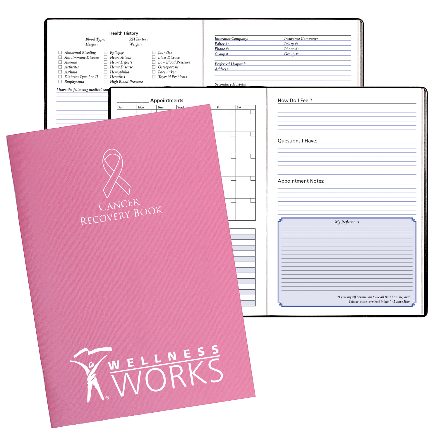 Cancer Recovery Book 7" x 10" 1