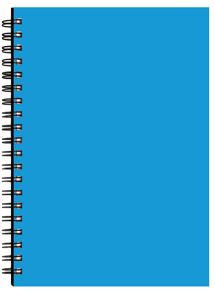 Monthly Desk Wire Bound Appointment Planner w/ Technocolor Cover 1