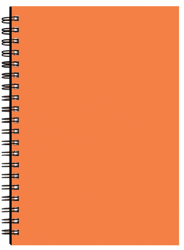 Monthly Desk Wire Bound Appointment Planner w/ Technocolor Cover 1