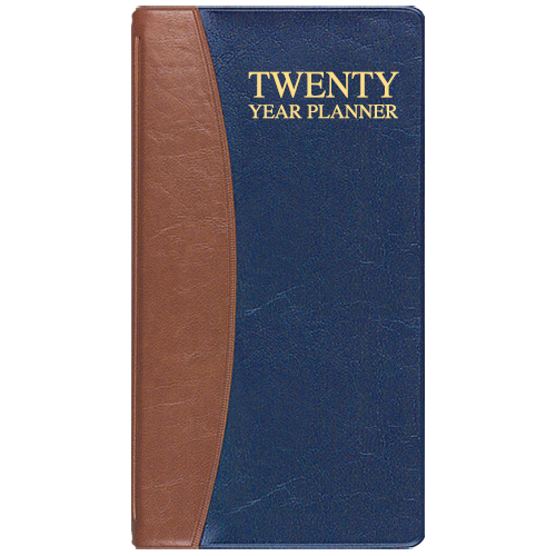 20 Year Reference Planner w/ Carriage Vinyl Cover 1