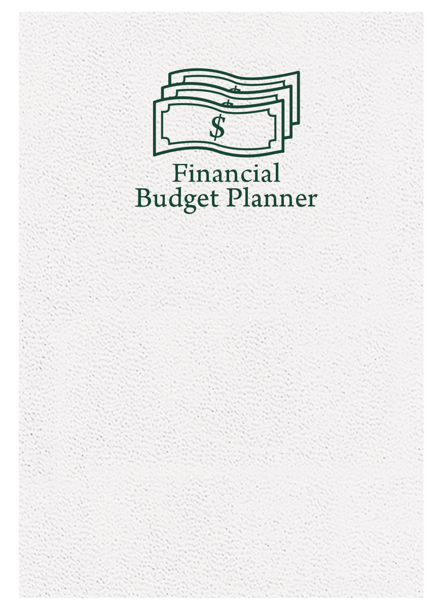 Financial Budget Planner/ Leatherette Cover 1