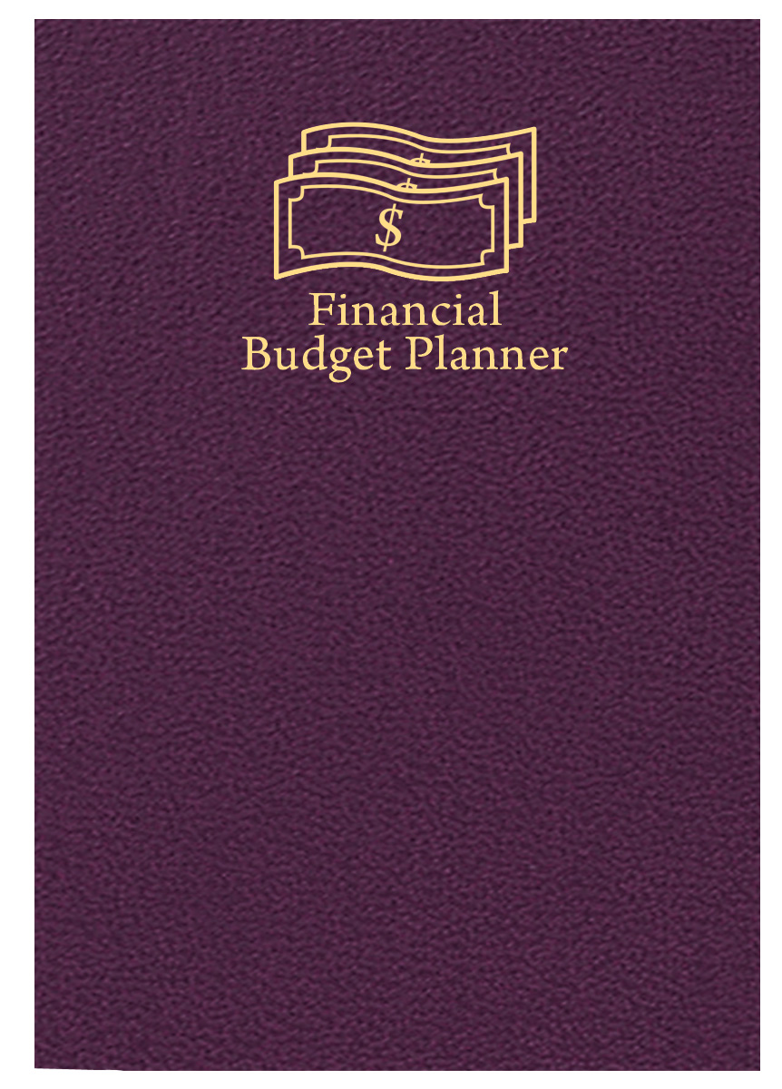 Financial Budget Planner/ Leatherette Cover 1
