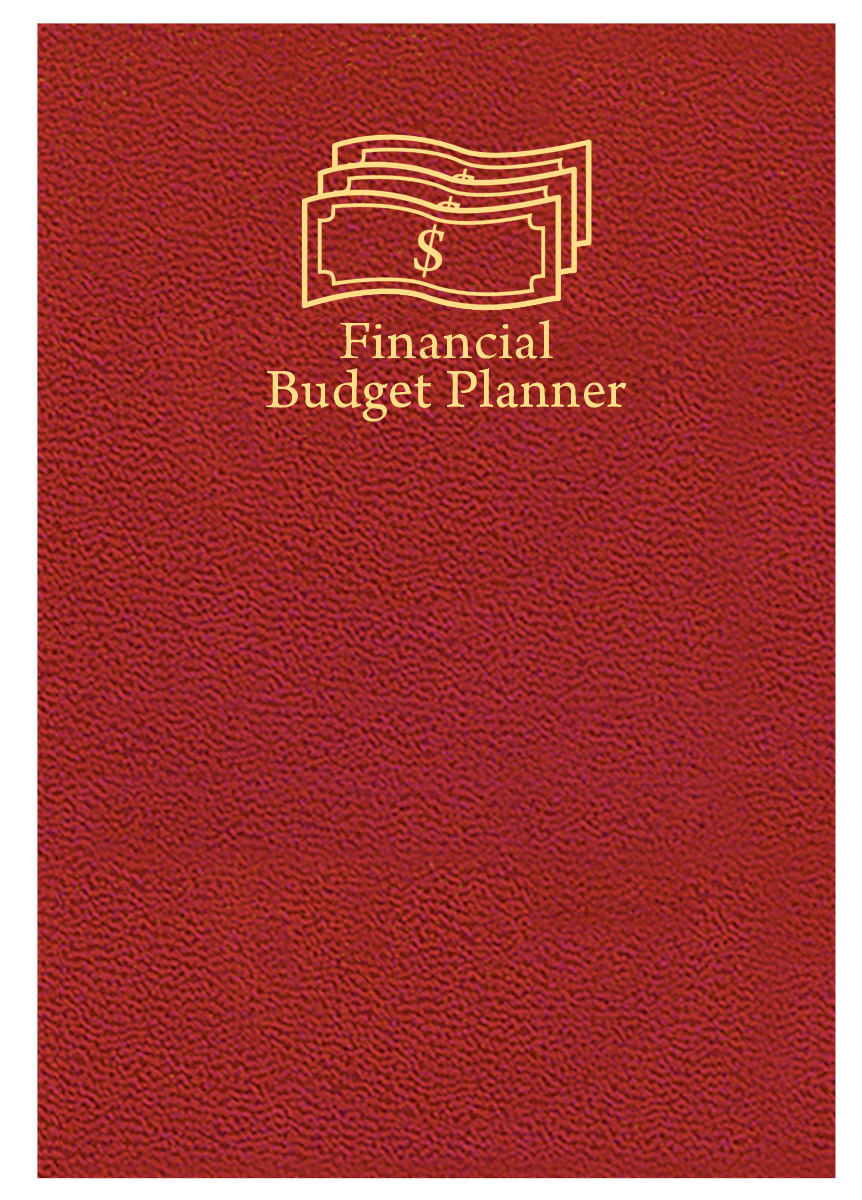 Financial Budget Planner/ Leatherette Cover 1