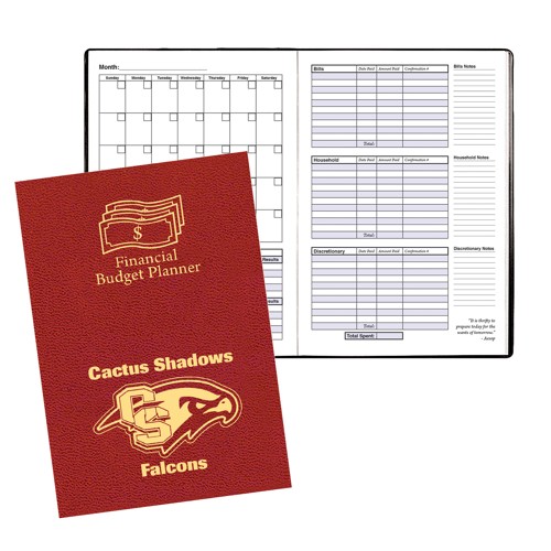 Financial Budget Planner/ Leatherette Cover 1