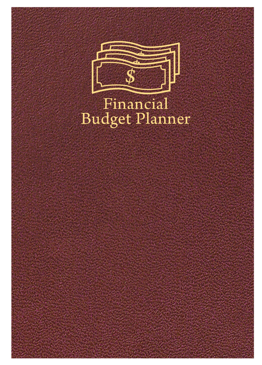 Financial Budget Planner/ Leatherette Cover 1