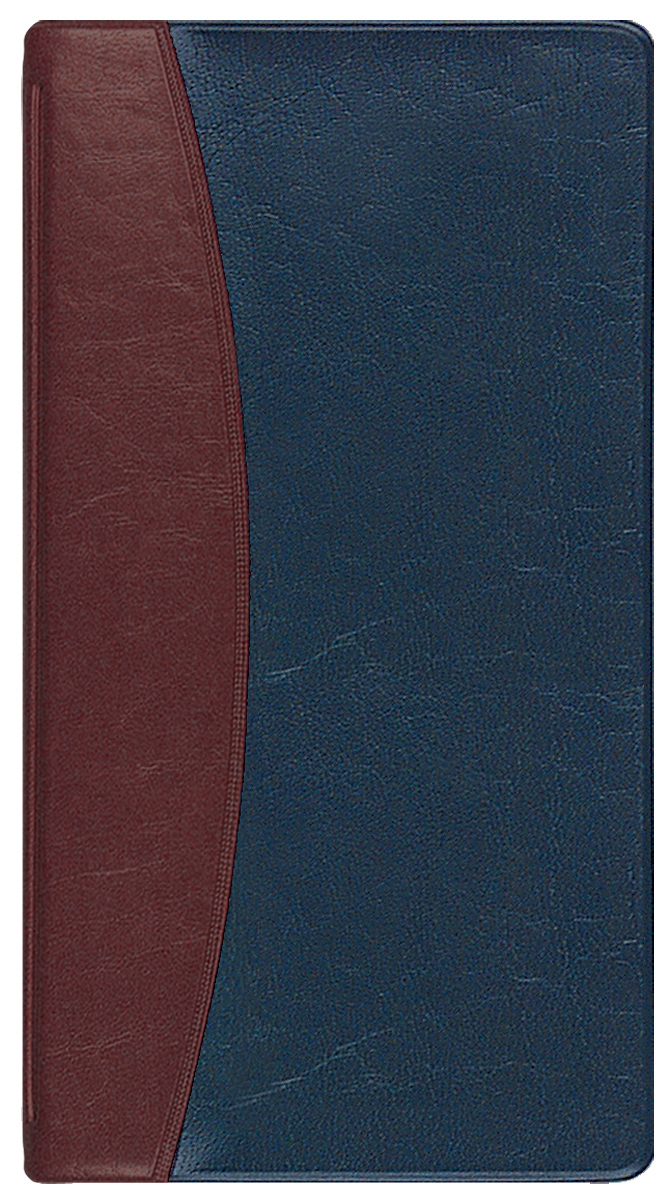 Large Print Monthly Pocket Planner w/ Carriage Vinyl Cover 1