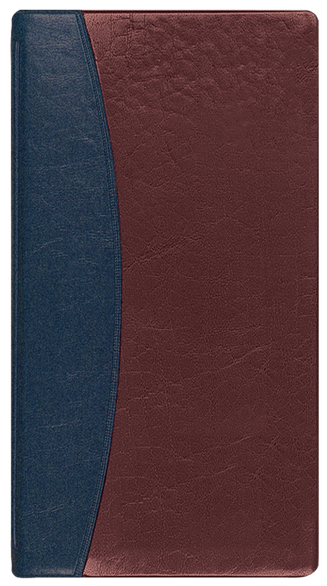 Large Print Monthly Pocket Planner w/ Carriage Vinyl Cover 1