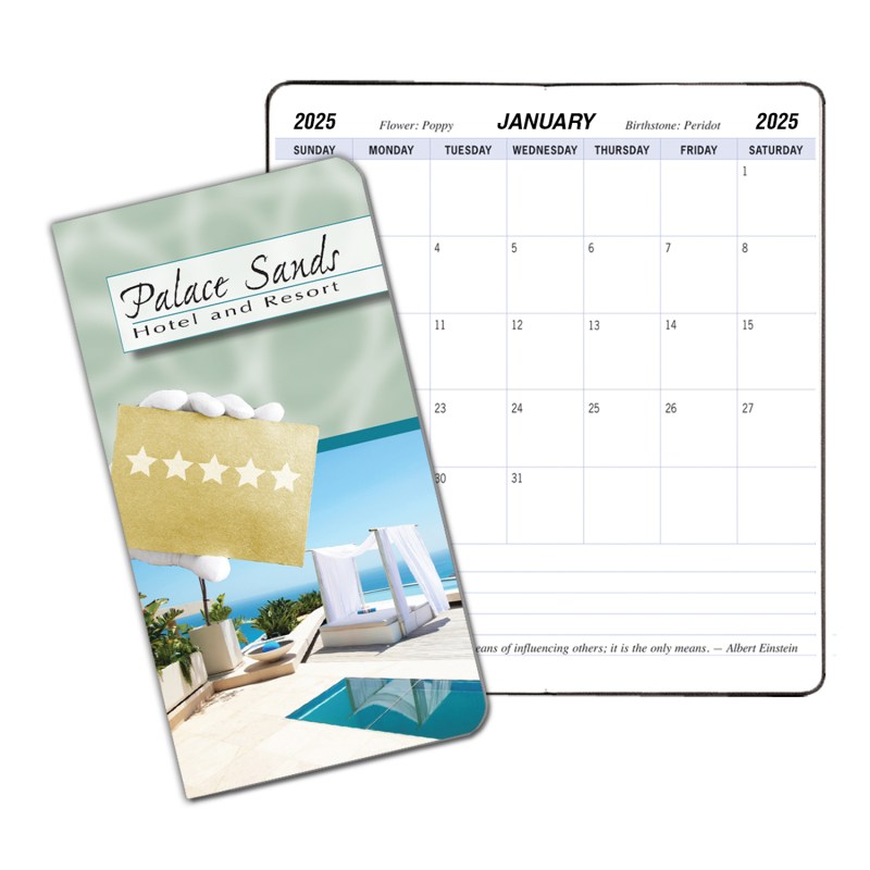 Saddle Stitched Monthly Pocket Planner 1 Saddle Stitched Monthly Pocket Planner 1