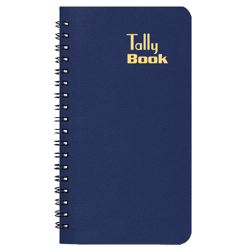 Tally Book w/ Leatherette Cover 1