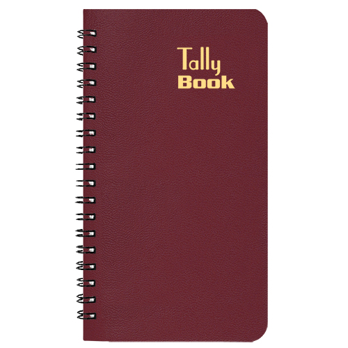 Tally Book w/ Leatherette Cover 1