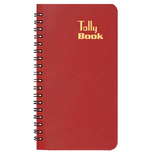 Tally Book w/ Leatherette Cover 1