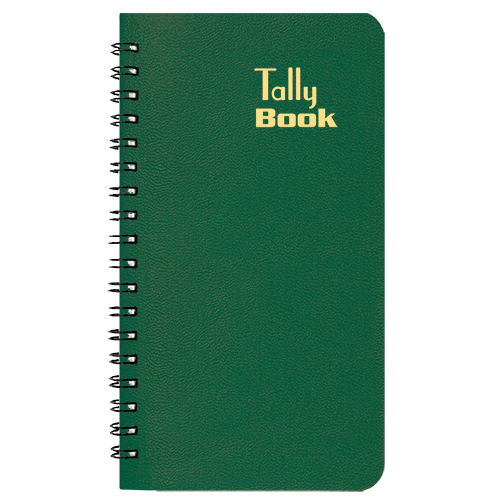 Tally Book w/ Leatherette Cover 1