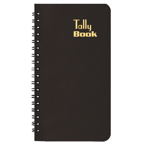 Tally Book w/ Leatherette Cover 1