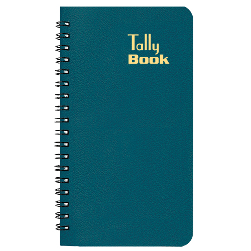 Tally Book w/ Leatherette Cover 1
